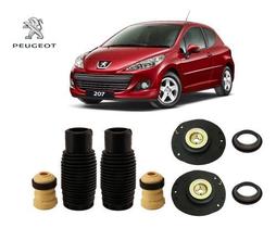 Par Kit Coxim Rolamento Batente Coifa Do Amortecedor Dianteiro Peugeot 207 1.0 2009 10 11 12 13/...