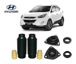 Par Kit Coxim Rolamento Batente Coifa Hyundai Ix35 2010 2011