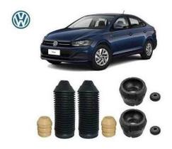 Par Kit Coxim Rolamento Batente Coifa Volkswagen Virtus 2018 2019 2020