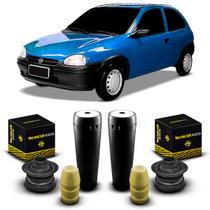 Par Kit Coxim Suporte Batedor Batente Coifa Amortecedor Traseiro Chevrolet Corsa 1994 1995 1996 1997 1998 1999 2000 2001