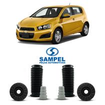 Par Kit Coxim Suporte Dianteiro Gm Sonic Hatch 2012 Até 2014 - Sampel