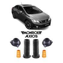 Par Kit Coxim Suspensão Dianteira Honda Civic 2014