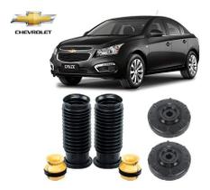 Par Kit Da Suspensão Coxim Batente Coifa Dianteira Chevrolet Cruze Sedan 2012 2013 2014 2015 2016/... Original