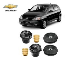 Par Kit Do Amortecedor Dianteiro Coxim Localizador Batente Chevrolet Corsa Hatch 2002 / 2012 Em Estoque