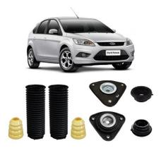 Par Kit Do Amortecedor Dianteiro Coxim Rolamento Batente Coifa Ford Focus 2008 2009 2010 2011 2012 2013 - Pronta Entrega