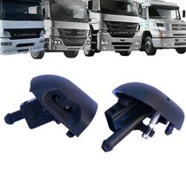 Par Kit Esguicho Brucutu Parabrisa para Mercedes-Benz 1938 / Atego / Axor 1998... (A0008603247 / A0008603347)