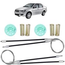 Par Kit Reparo Maquina Vidro Siena 1996 A 2017 Dianteira Par Kit Reparo Maquina Vidro Siena 1996 A 2017 Dianteira