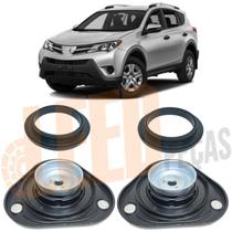 Par Kit Rolamento Coxim Amortecedor Dianteiro Toyota Rav4 2013 2014 2015 2016 2017 2018