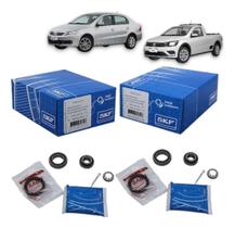 Par Kit Rolamento De Roda Traseiro Vw Gol Parati Skf 4529a
