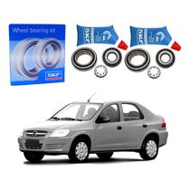 Par Kit Rolamento Roda Prisma 1.0 1.4 2006 A 2012