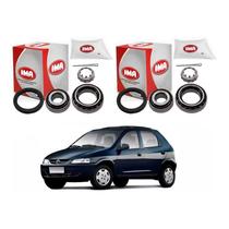 Par Kit Rolamento Roda Traseiro Celta 1.0 2000 A 2005