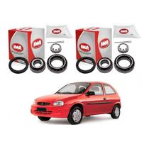 Par Kit Rolamento Roda Traseiro Corsa 1.0 1.6 2000 A 2002
