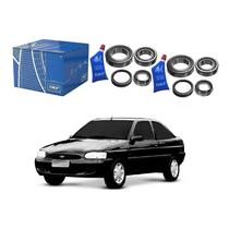 Par Kit Rolamento Traseiro Escort 1.8 1997 A 2002