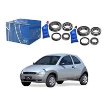 Par Kit Rolamento Traseiro Ka 1.0 1.6 2000 A 2007