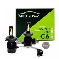 Par Kit Super Led Automotivo Vclear C6: H1 H3 H7 H11 H27 HB4