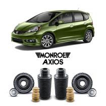 Par Kit Suporte Batente Coifa Dianteiro Honda Fit 2008/2014 - Axios