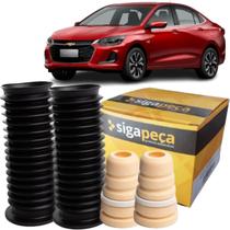 Par Kits Batente + Coifa Dianteira Onix Hatch Sedan Plus Joy