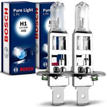 Par Lâmpada Automotiva Halógena H1 Pure Light 12V 55W Bosch Par Lâmpada Automotiva Halógena H1 Pure Light 12V 55W Bosch