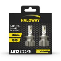 Par Lâmpada Automotiva Haloway LED H4 HWC 12V 6500K