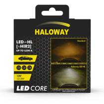 Par Lâmpada Automotiva HalowayLED HIR2 HWC 12V 6500K