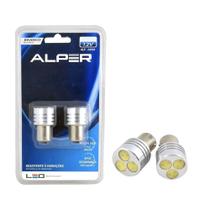 Par Lâmpada Automotiva Led 1 Polo 12v Branca Bau15s Alper Par Lâmpada Automotiva Led 1 Polo 12v Branca Bau15s Alper