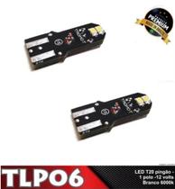 Par Lampada Branca LED Pingo T20 1 Polo 6000K 12V