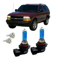 Par Lâmpada Farol De Milha LED Super Branca 4300K HB4 Carro