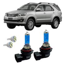 Par Lâmpada Farol De Milha LED Super Branca 4300K HB4 Carro