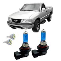 Par Lâmpada Farol De Milha LED Super Branca 4300K HB4 Carro