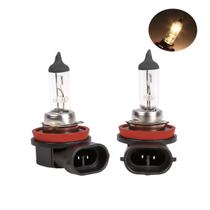 Par Lâmpada farol h16 12v 19w PGJ193 Milha Neblina 4300k