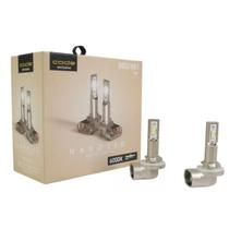 Par Lâmpada Farol H27 HB3 9005 Led Nano Micro 6000k 12v Tech One Code