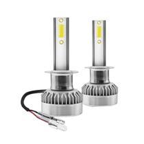 Par Lâmpada Farol Milha Mini Super Led Cob 6000 Lúmens H1