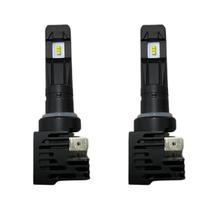 Par Lâmpada Farol Super Led H7 9000L