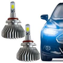 Par Lâmpada H16 Super Led 6000k 6000 Lúmens 2d Kit Mini Reator