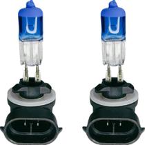 Par lâmpada h27 super branca halógena 27 w 12v 8500k h27 super