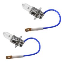 Par Lâmpada H3 55w Amarela Pk22s Halogena Universal