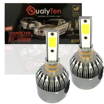 Par lampada H3 super LED 6000LUMENS 12/24V dobro iluminaão Par lampada H3 super LED 6000LUMENS 12/24V dobro iluminaão