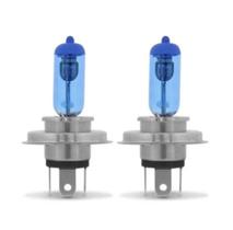 Par Lâmpada H4 12V 60/55W 8500K Super Branca Alto/Baixo