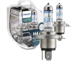 Par Lâmpada H4 Automotiva X-treme Vision Pro 150% + Luz Par Lâmpada H4 Automotiva X-treme Vision Pro 150% + Luz