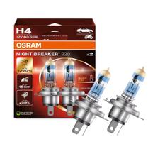 Par Lâmpada H4 Osram Night Breaker Laser 220%+Luz potente Par Lâmpada H4 Osram Night Breaker Laser 220%+Luz potente