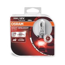 Par Lâmpada H4 Osram Night Breaker Silver Original 100% +luz