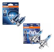Par Lampada H4+t10 Pingão Osram Cool Blue Intense 12v 5/4mk