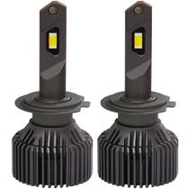 Par Lâmpada H7 LED R6 Bicolor Amarela e Super Branca Carro