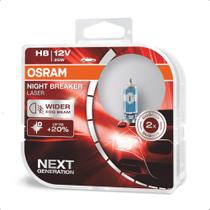 Par Lampada h8 12v Nightbreaker 150% + Luz Osram Par Lampada h8 12v Nightbreaker 150% + Luz Osram