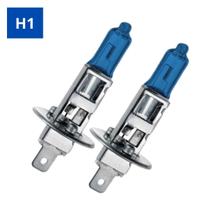 Par Lâmpada Halógena Super Branca H1 12V 55W P14.5s 1550LM Uso Geral