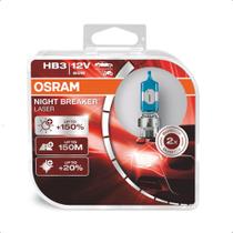 Par Lampada Hb3 12v Nightbreaker 150% + Luz Osram Par Lampada Hb3 12v Nightbreaker 150% + Luz Osram