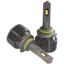 Par Lâmpada HB4 LED R6 Bicolor Amarela e Super Branca Carro