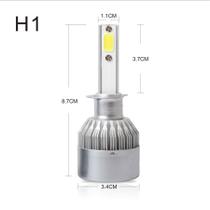 Par Lampada Led C6 72w 6000k 7200 Lumen 9-36v Super Branca