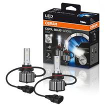 Par Lampada Led Cool Blue Cross Hb3/hb4 6000k Branca Azulada