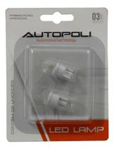 Par Lampada Led Esmagada T10 Esmagada 12v Ap387 Par Lampada Led Esmagada T10 Esmagada 12v Ap387